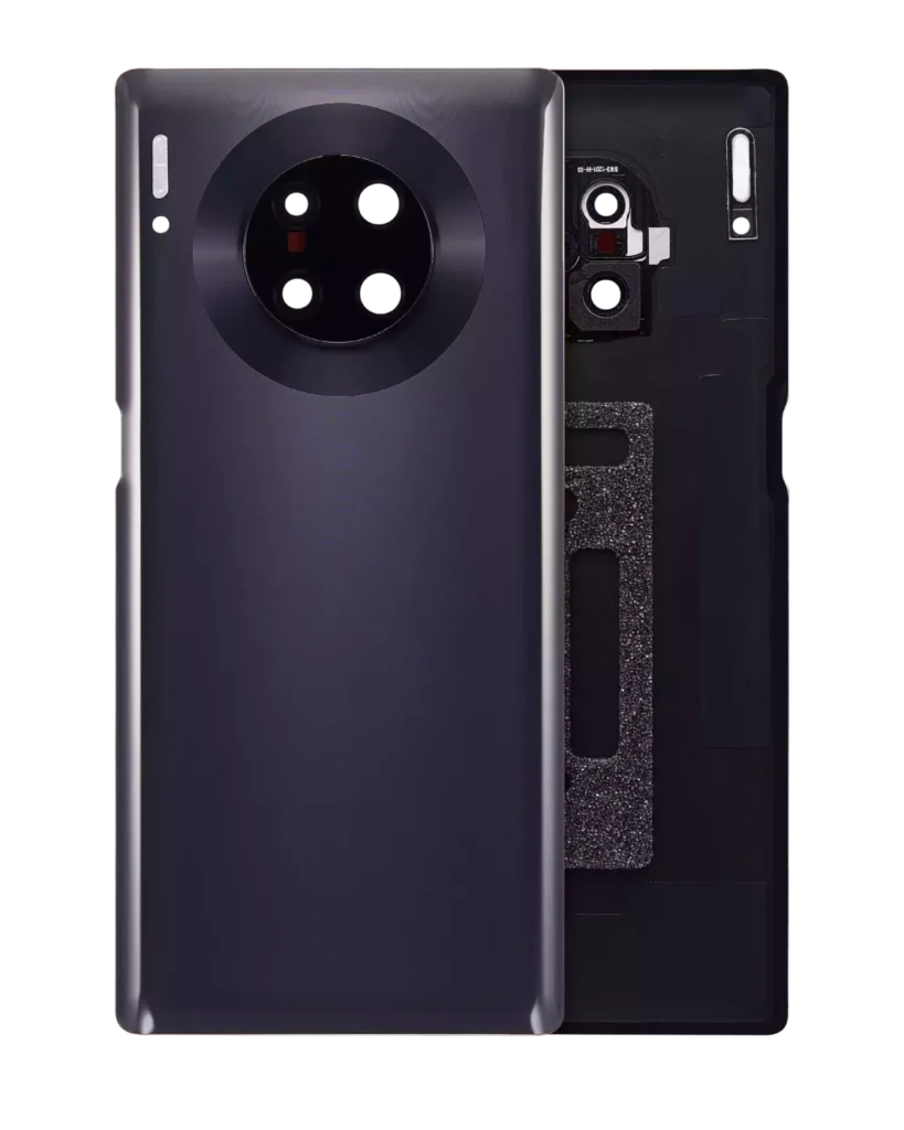 Back cover Glass With Camera Lens For Huawei Mate 30 Pro (Black)