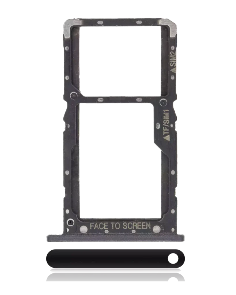 Sim Card Tray For Xiaomi Pocophone F1 (Craphite Black)