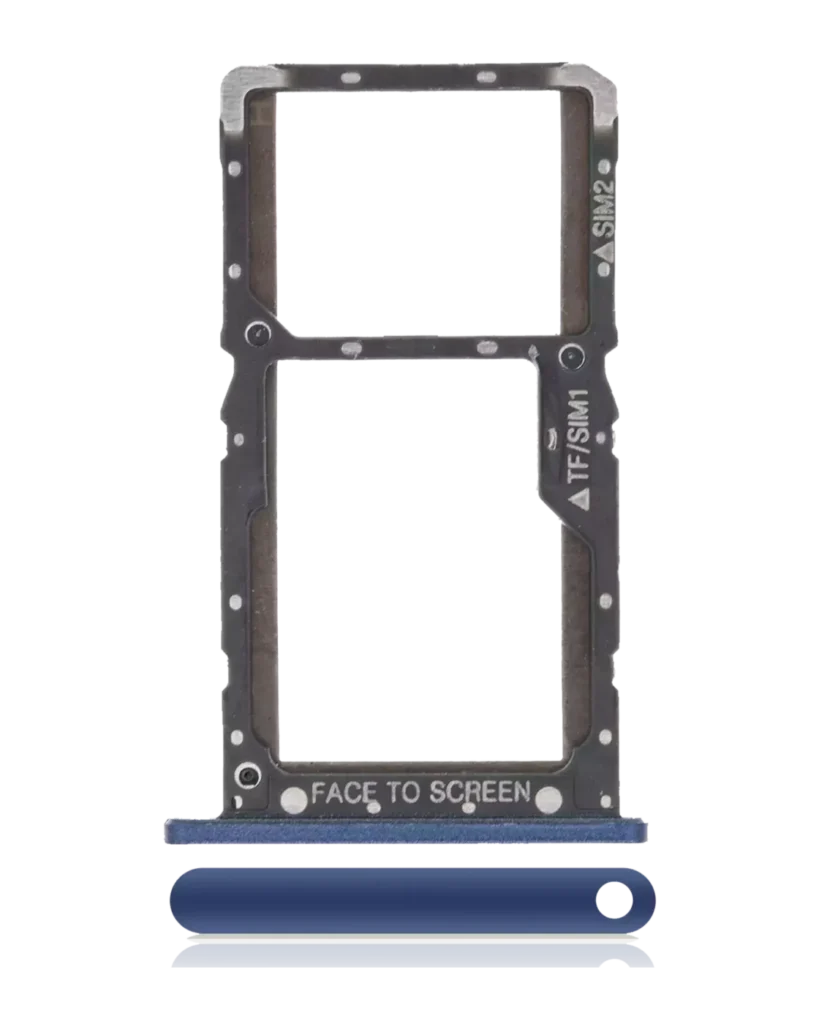 Sim Card Tray For Xiaomi Pocophone F1 (Steel Blue)