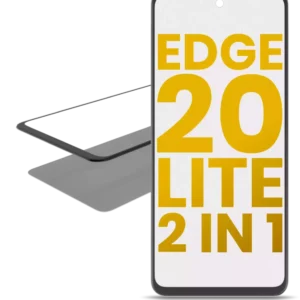 2 in 1 Front Glass With OCA Pre-Installed For Motorola Edge 20 Lite (XT2139-1 / 2021)