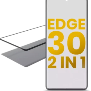 2 in 1 Front Glass With OCA Pre-Installed For Motorola Edge 30 (XT2203 / 2022)