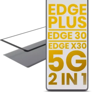2 in 1 Front Glass With OCA Pre-Installed For Motorola Moto Edge Plus / Edge 30 Pro (XT2201-1/4) / Edge X30 5G (XT2201 -2/6 /2022)