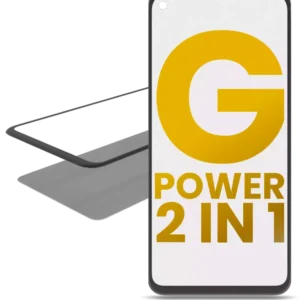 2 in 1 Front Glass With OCA Pre-Installed For Motorola Moto G Power (XT2117 / 2021)