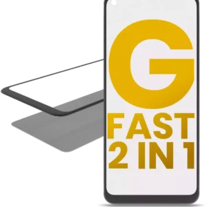 2 in 1 Front Glass With OCA Pre-Installed For Motorola Moto G Fast (XT2045-3 / 2020)