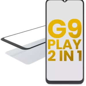 2 in 1 Front Glass With OCA Pre-Installed For Motorola Moto G9 Play (XT2083 / 2020)