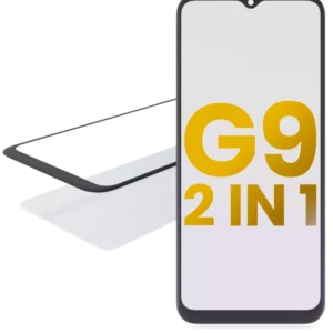 2 in 1 Front Glass With OCA Pre-Installed For Motorola Moto G9 (2020)