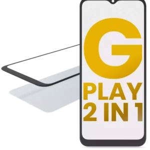 2 in 1 Front Glass With OCA Pre-Installed For Motorola Moto G Play (XT2093 / 2021)