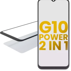 2 in 1 Front Glass With OCA Pre-Installed For Motorola Moto G10 Power (XT2127-4 / 2021)