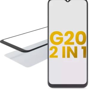 2 in 1 Front Glass With OCA Pre-Installed For Motorola Moto G20 (XT2128 / 2021)