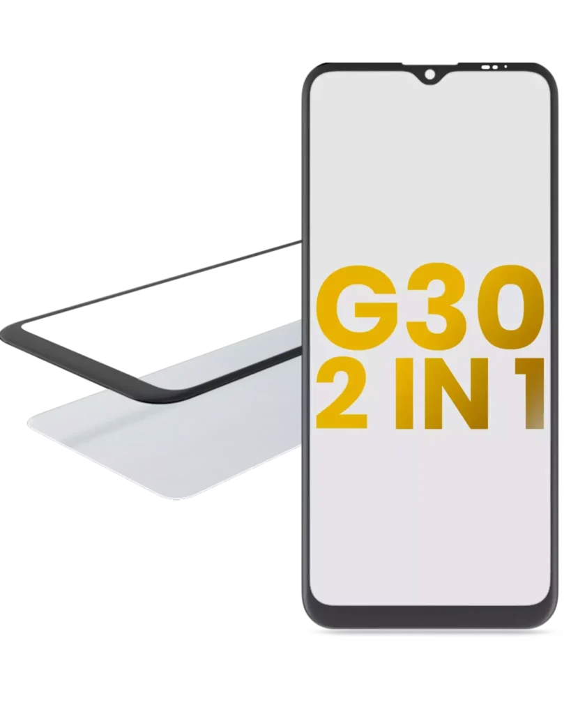 2 in 1 Front Glass With OCA Pre-Installed For Motorola Moto G30 (XT2129 / 2021)