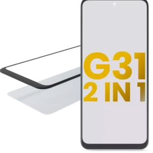 2 in 1 Front Glass With OCA Pre-Installed For Motorola Moto G31 (XT2173 / 2021)