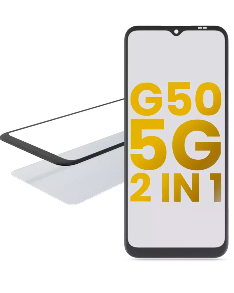 2 in 1 Front Glass With OCA Pre-Installed For Motorola Moto G50 5G (XT2149-1 / 2021)