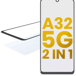 2 in 1 Front Glass With OCA Pre-Installed For Samsung Galaxy A32 (A325 / 2021)