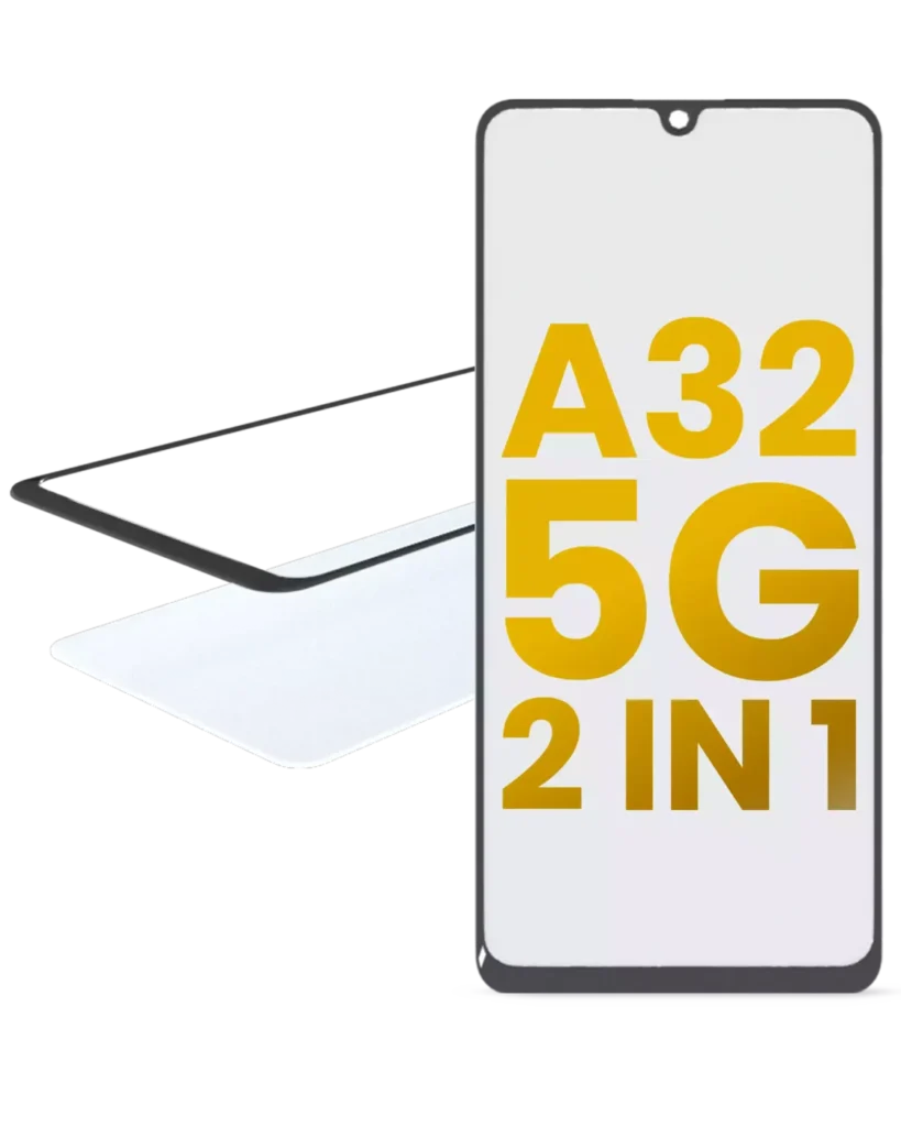 2 in 1 Front Glass With OCA Pre-Installed For Samsung Galaxy A32 (A325 / 2021)