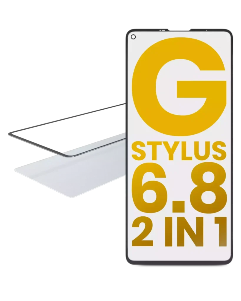 2 in 1 Front Glass With OCA Pre-Installed For Motorola Moto G Stylus 6.8" (XT2115 / 2021)