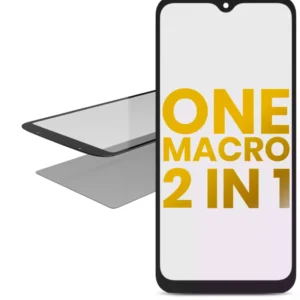 2 in 1 Front Glass With OCA Pre-Installed For Motorola One Macro (XT2016 / 2019)