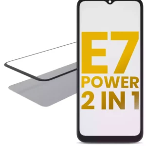 2 in 1 Front Glass With OCA Pre-Installed For Motorola Moto E7 Power (XT2097-6 / 2021) / Moto E7i Power (XT2097-12 / 2021)