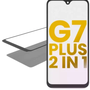 2 in 1 Front Glass With OCA Pre-Installed For Motorola Moto G7 Plus (XT1965 / 2019)