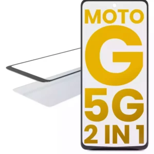 2 in 1 Front Glass With OCA Pre-Installed For Motorola Moto G 5G (XT2113-3 / 2020)