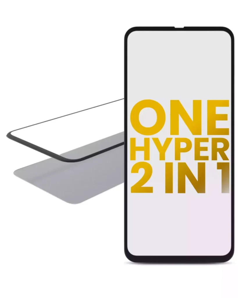 2 in 1 Front Glass With OCA Pre-Installed For Motorola One Hyper (XT2027 / 2020)