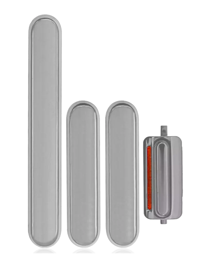 Hard Buttons (Power / Volume / Mute Switch) For iPhone X (Silver)