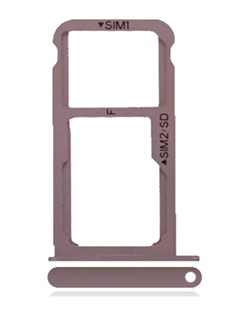 Sim Card Tray For Huawei P9 (Rose Gold / Red)