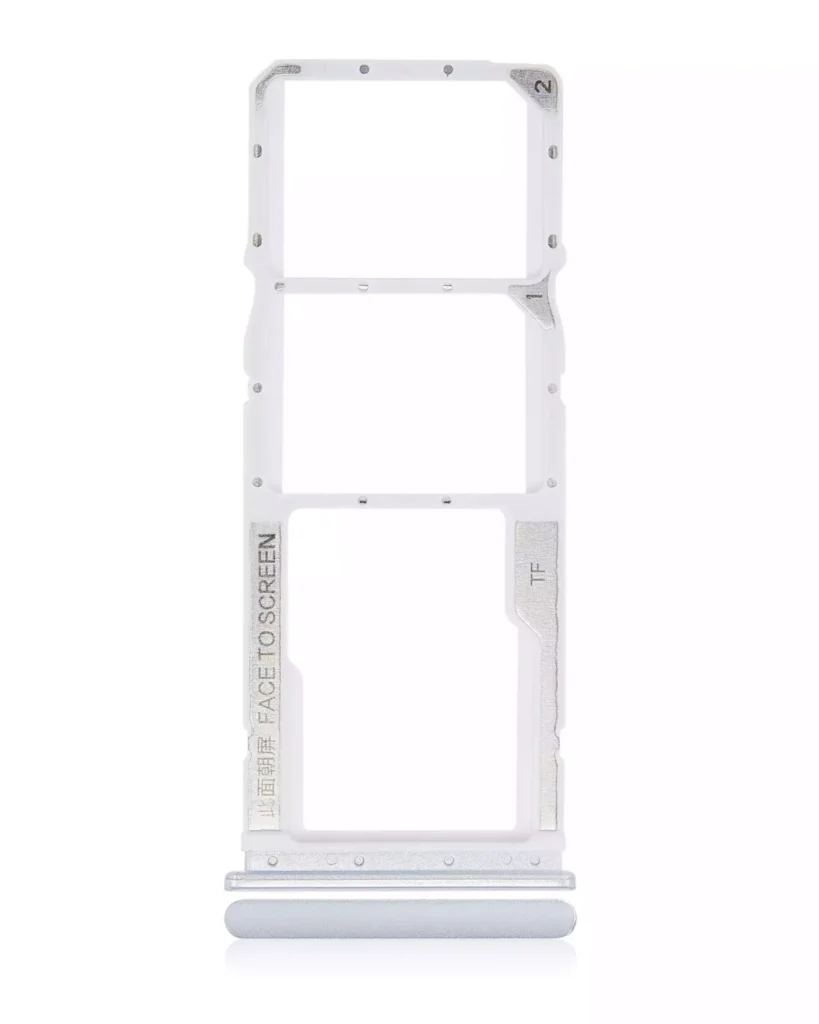 Dual Sim Card Tray For Xiaomi Redmi 10 (Pebble White)