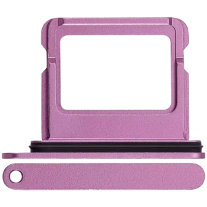 Single Sim Card Tray For iPhone 16 / 16 Plus (Pink)