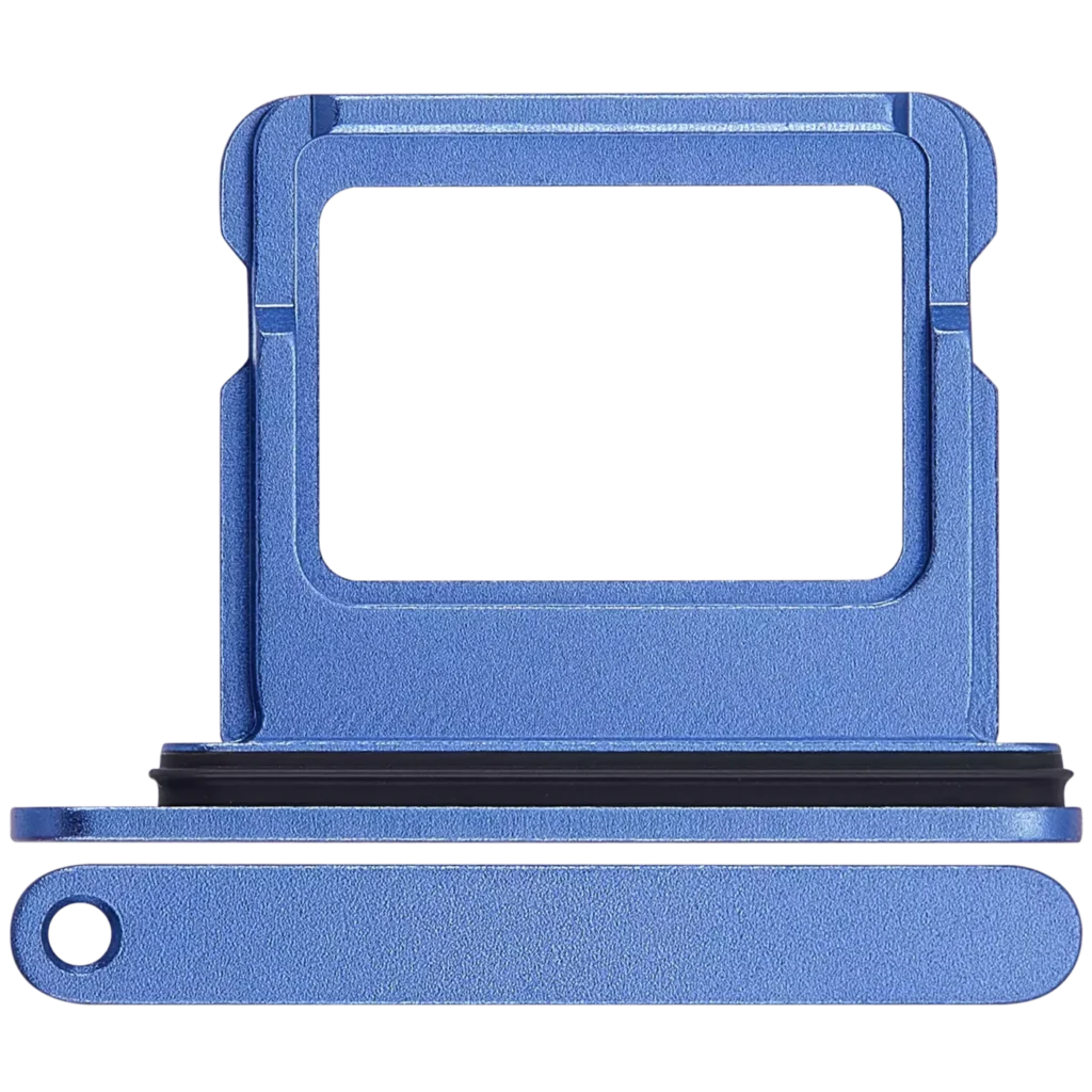 Single Sim Card Tray For iPhone 16 / 16 Plus (Ultramarine)