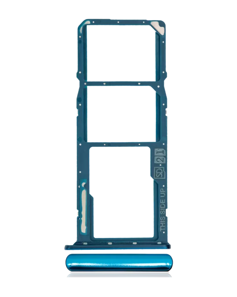 Dual Sim Card Tray For Motorola Moto E6 Play (XT2029 / 2019) (Turquoise Blue)