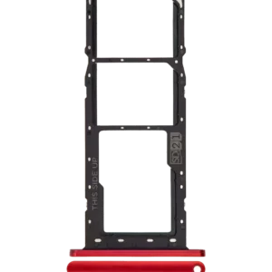 Dual Sim Card Tray For Motorola Moto E6S (XT2053 / 2020) (Sunrise Red)
