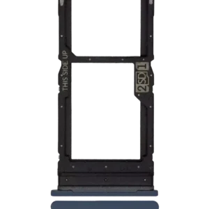 Dual Sim Card Tray For Motorola Moto G 5G Plus (XT2075 / 2020) (Surfing Blue)