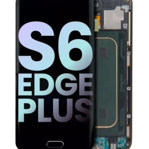 OLED Assembly With Frame For Samsung Galaxy S6 Edge Plus (AT&T / T-Mobile / International) (Service Pack) (Black Sapphire)