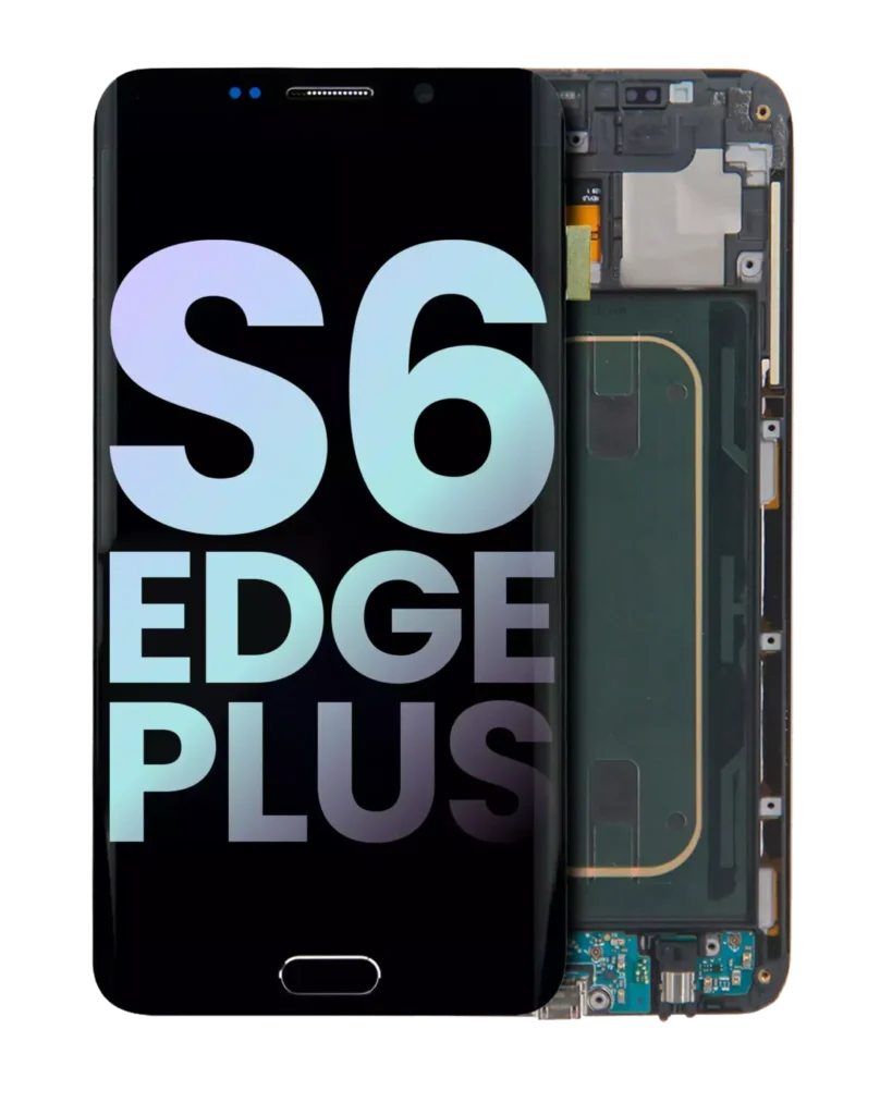 OLED Assembly With Frame For Samsung Galaxy S6 Edge Plus (AT&T / T-Mobile / International) (Service Pack) (Black Sapphire)