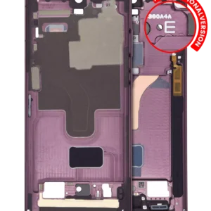 Mid-Frame Housing For Samsung Galaxy S22 Ultra 5G (International Version) (Burgundy)