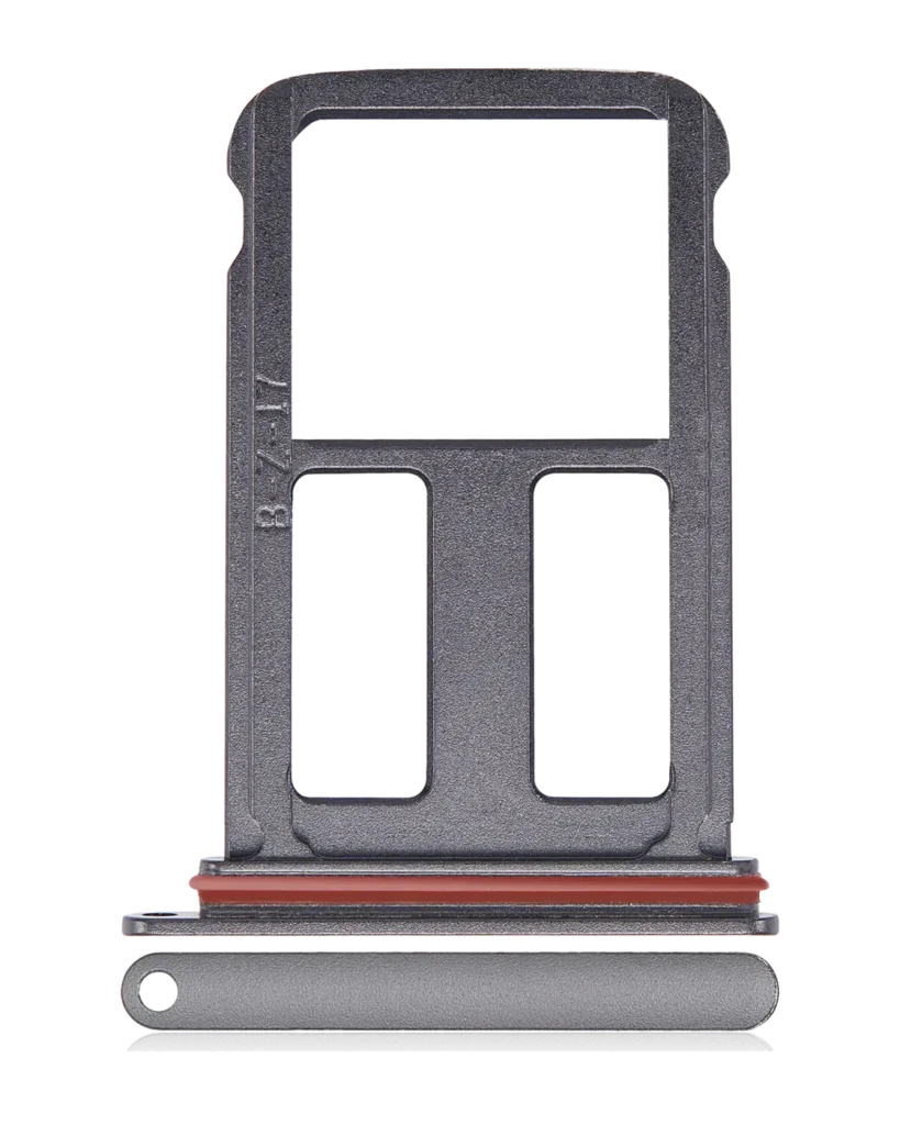 Single Sim Card Tray For Huawei P20 (Black)