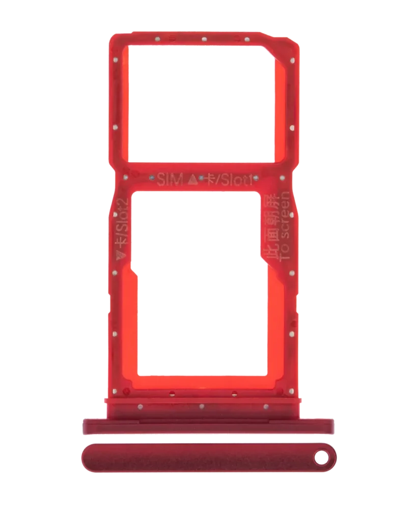 Sim Card Tray For Huawei Y9S (Red)