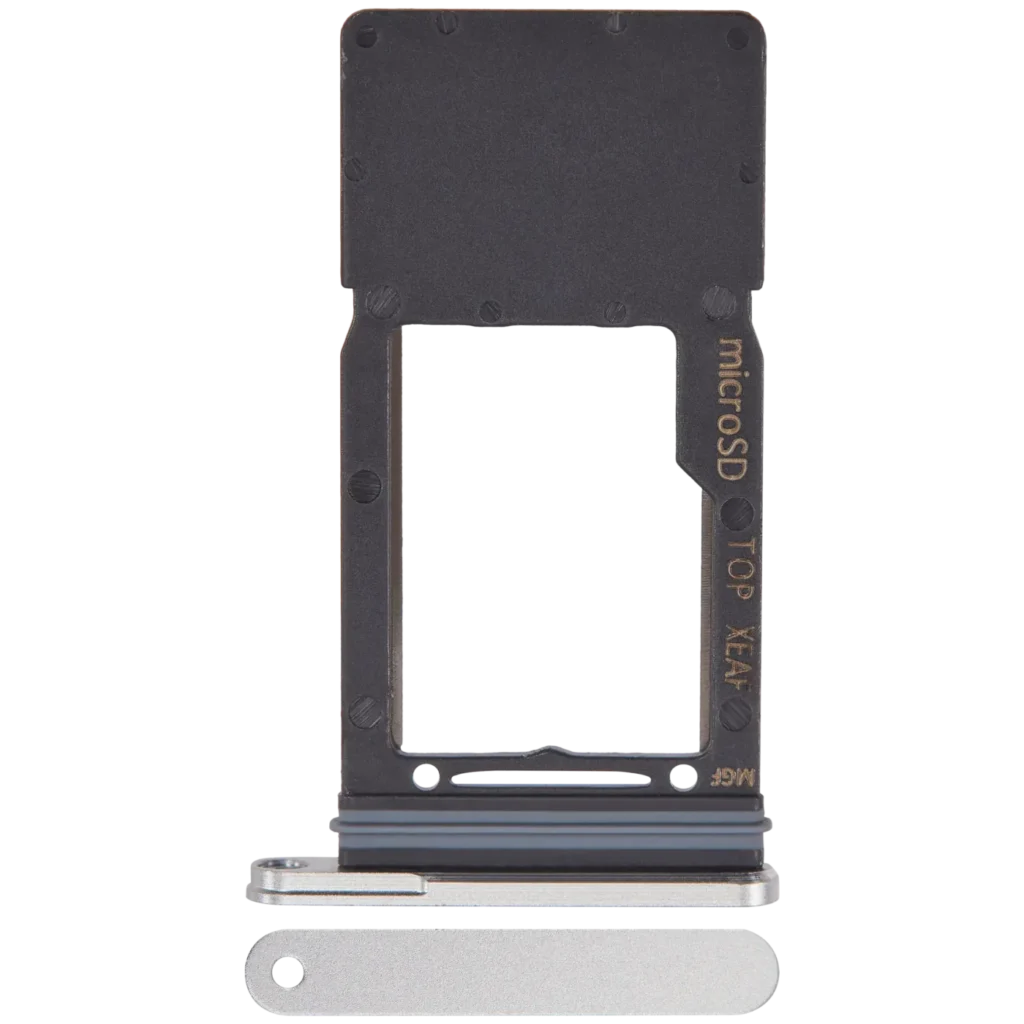 Micro SD Sim Card Tray For Samsung Galaxy Tab S9 FE 10.9" (X510) (2023) (WiFi Only) (Silver)
