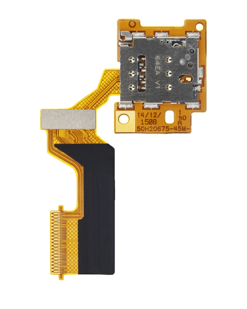 Sim Card Reader With Flex Cable Ribbon For HTC M9