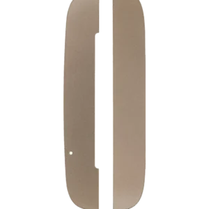 Top And Bottom Back Glass Panels For Motorola Moto Z / Z Force Droid (XT1650-02 / 2016) (Gold)