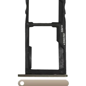 Sim Card Tray For Motorola Moto G5S (XT1793 / 2017) (Gold) (Dual Card Version)