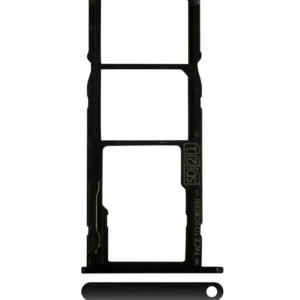 Dual Sim Card Tray For Motorola Moto G7 Power (XT1955 / 2019) (International Version) (Ceramic Black)