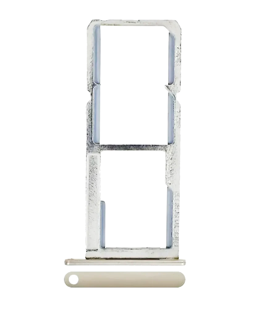 Dual Sim Card Tray For Motorola Moto G6 Play / G6 Forge (XT1922 / 2018) (Gold)