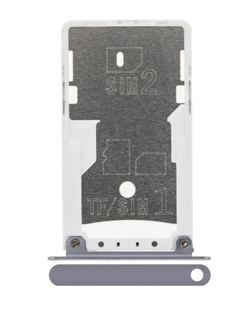 Sim Card Tray For Xiaomi Redmi Note 4X (Platinum Silver)