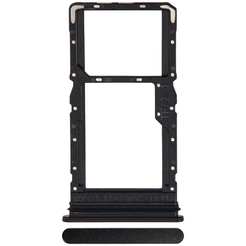 Sim Card Tray For Xiaomi Redmi 12 4G (Midnight Black)