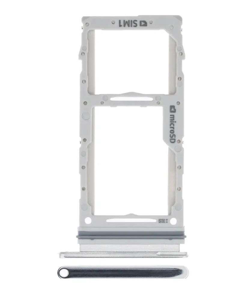 Dual Sim Card Tray For Samsung Galaxy A90 5G (A908 / 2019) (White)