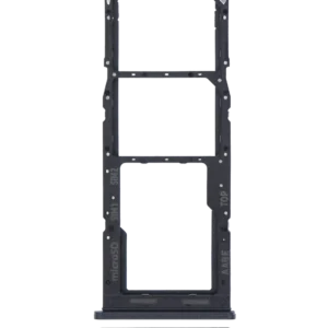 Dual Sim Card Tray For Samsung Galaxy A02 (A022 / 2020) (Black)