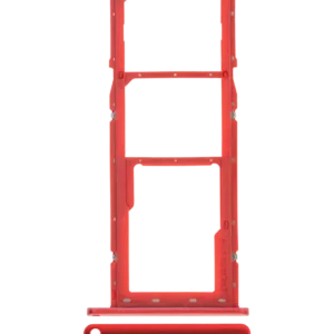 Dual Sim Card Tray For Samsung Galaxy A01 (A015 / 2020) (Red)