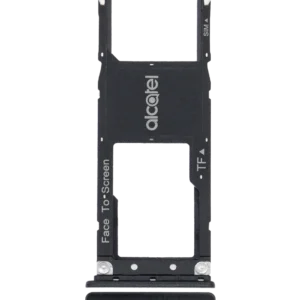 Single Sim Card Tray For Alcatel 3C (5026 / 2018) (Black)