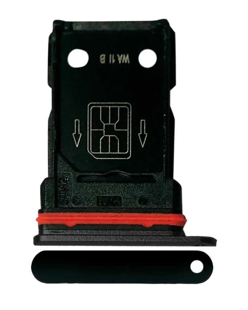 Dual Sim Card Tray For OnePlus 8 (Onyx Black)